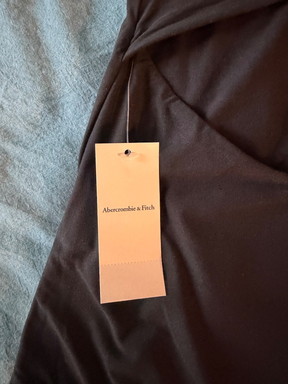 Abercrombie and Fitch Soft Matte Seamless Cross-Back Shell Bodysuit - size M - Picture 7 of 7